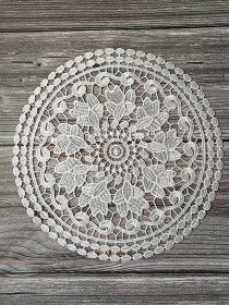 Simple Modern Nordic Style Lace Tableware Mat Coffee Cup Mat