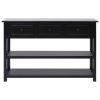 Sideboard Black 45.3"x11.8"x29.9" Wood