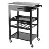 Anthony Kitchen Cart Stainless Steel