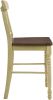 Dylan Counter Height Chair (Set-2) in Buttermilk & Oak