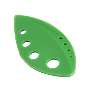 Multi-Function Leaf Cutter Creative Vegetable Leaves Separator Leaves Shaped Kitchen Gadget Tool (Color: Green)