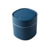 Desktop Mini Trash Can Pressing Cover Dustbin Home Plastic Waste Bin Office Small Garbage Basket Sundries Barrel Cleaning Tools