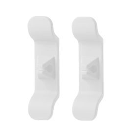 2pcs Kitchen Appliance Cord Winder Cord Wrapper Appliance Cord Organizer Stick On Tidy Wrap Cable Hider For Storage Coffee Maker Mixer Air Fryer And P (Color: 2PCS White)