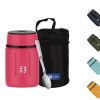 25oz Food Flask;  Office Outdoor Food Thermos;  750ML Portable Stainless Steel Food Soup Containers;  Vacuum Insulated Food Flasks Thermocup