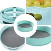 Seasoning Turntable Rack Rotating Condiment Storage Tray Countertop Seasoning Organizer