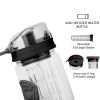 Fruit Infuser Water Bottle 32OZ Juice Shaker Sport w/ Flip Top Lid Anti-Slip Grips For Office Home Sport Running Walking Hiking