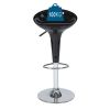 Set of 2 Swivel Adjustable Height Bar Stools