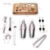 Bar Tools Cocktail Making 10-in-1 Cocktail Shaker Set Kit