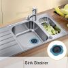 Flower Shaped Kitchen Sink Strainer Floor Drainer Bathtub Cover Drain Tub Stopper Strainers for Floor Laundry Bathroom 4.5inch Diameter