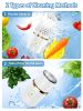 MYFYU Portable Fruit and Vegetable Washing Machine; USB Wireless Food Purifier Washing Cleaner; Fruit and Vegetable Wash for Home&Kitchen Gadgets.