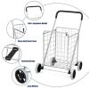 Portable Folding Shopping Cart Utility for Grocery Laundry