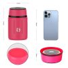 25oz Food Flask;  Office Outdoor Food Thermos;  750ML Portable Stainless Steel Food Soup Containers;  Vacuum Insulated Food Flasks Thermocup